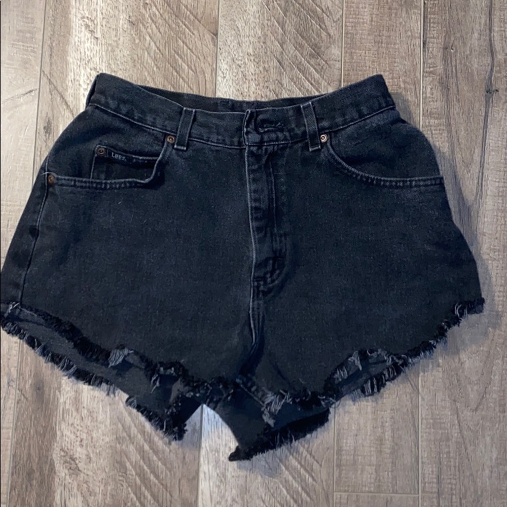 Urban Outfitters Black mom shorts